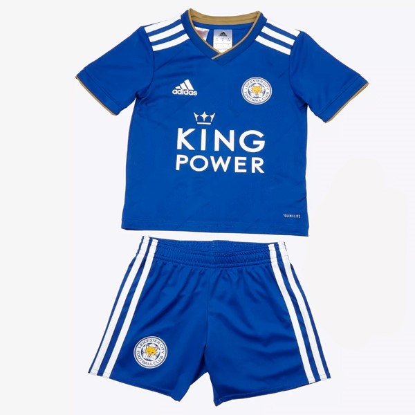 Maillot Football Leicester City Domicile Enfant 2018-19 Bleu